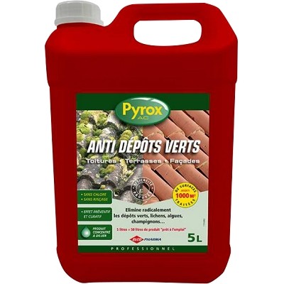 Pyrox AC | Anti dépôts verts | 5L