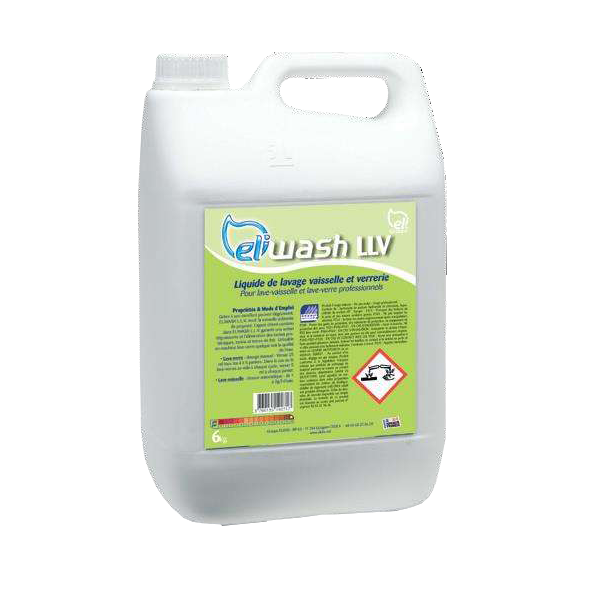Eliwash LLV | Liquide de lavage de la vaisselle et de la verrerie
