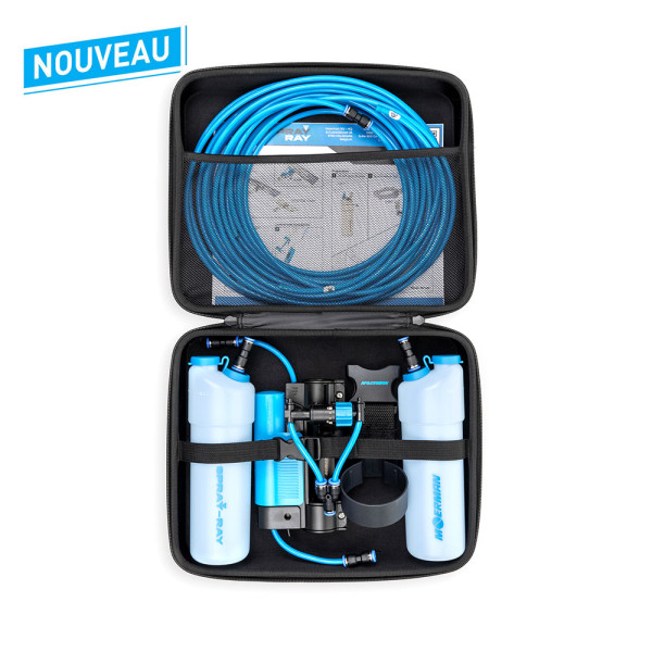 Spray-Ray – Système d’hydratation à pompe manuelle pour perche télescopique | Moerman