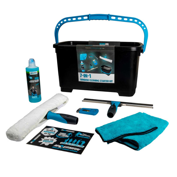 Kit de démarrage 7 en 1 | Nettoyage vitres | Moerman