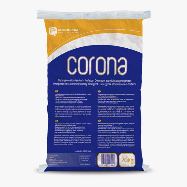 Lessive atomisée 20Kg | Corona de Proquimia